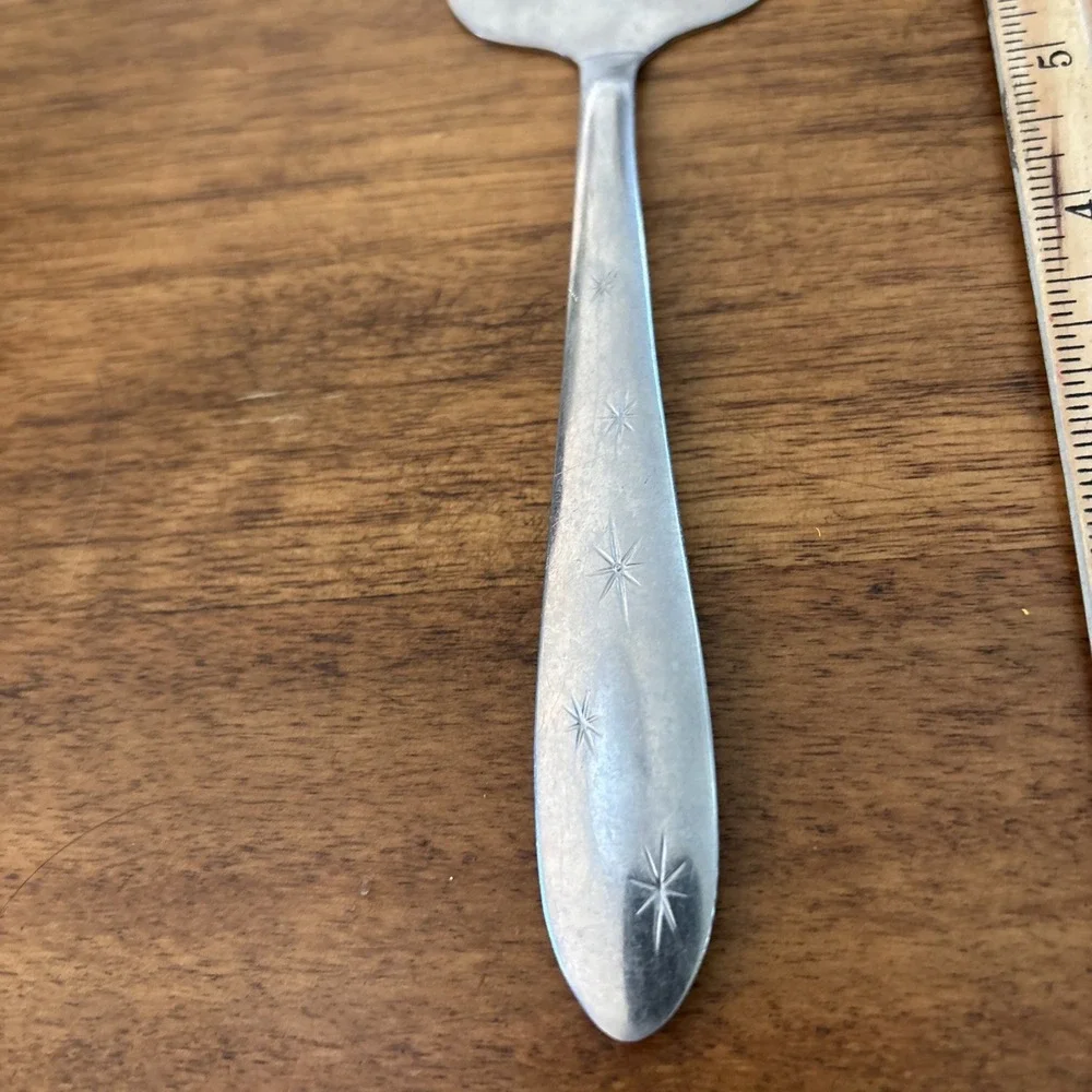 Mar-Crest MCF1 Starburst Stainless Pie Server Atomic‎ MCM 10